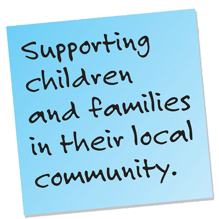 Supporting Children and families in their local community