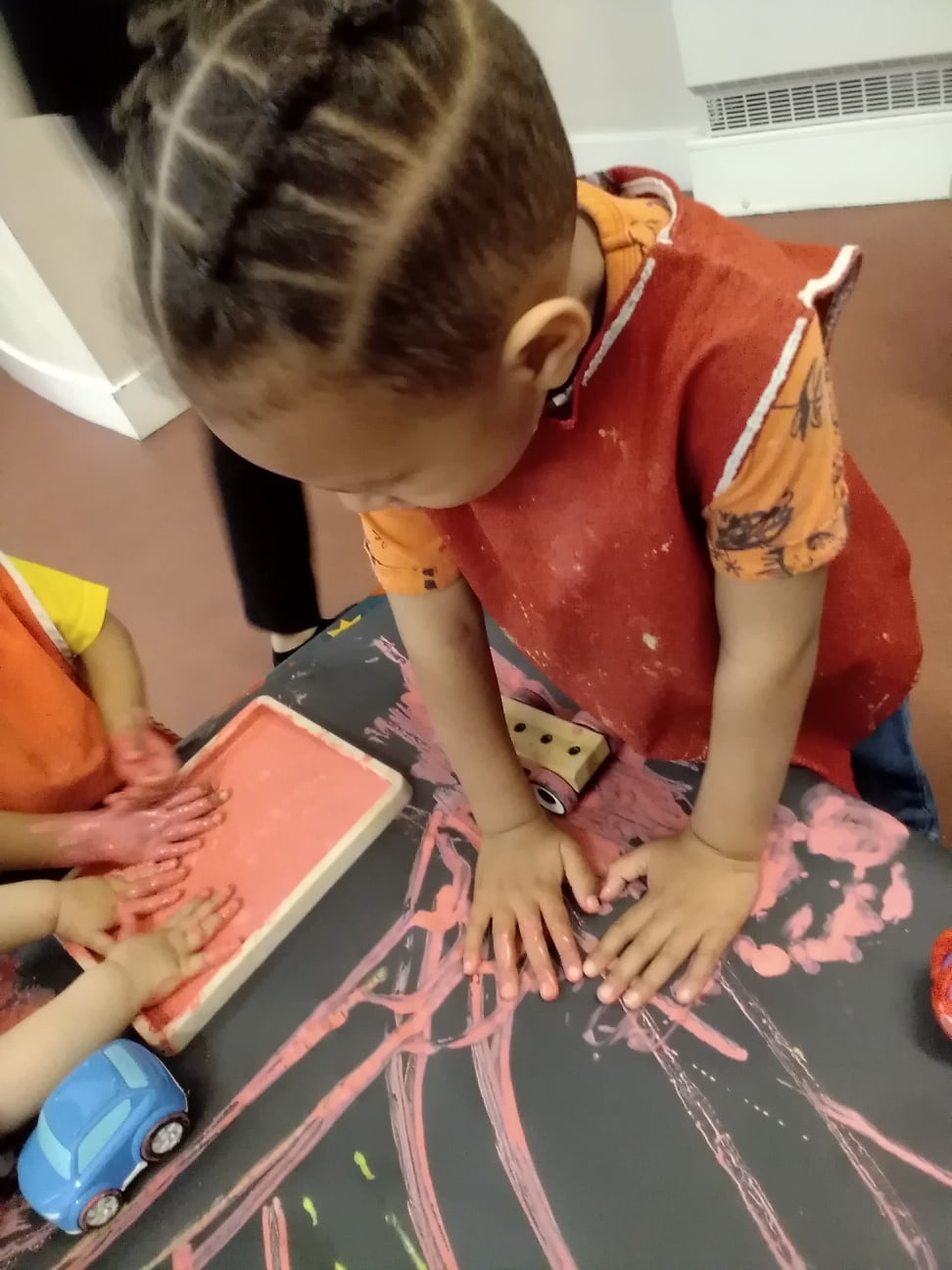 Car Mark Making - Children's Place Day Nurseries